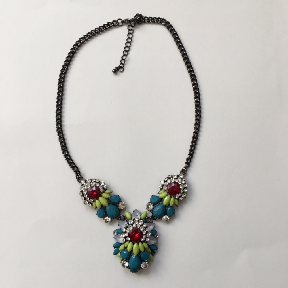 Multicolor stone jewelry necklace special occasion